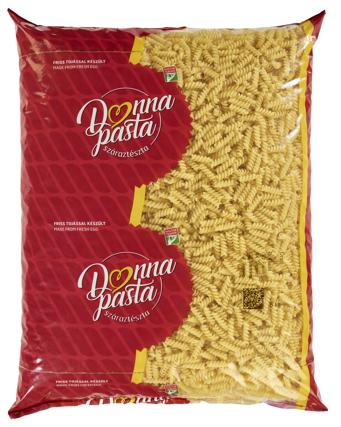 Donna Pasta 1 tojásos Orsó 5kg